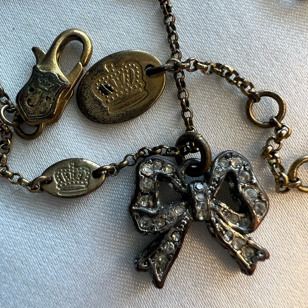 Juicy Couture Bow Necklace